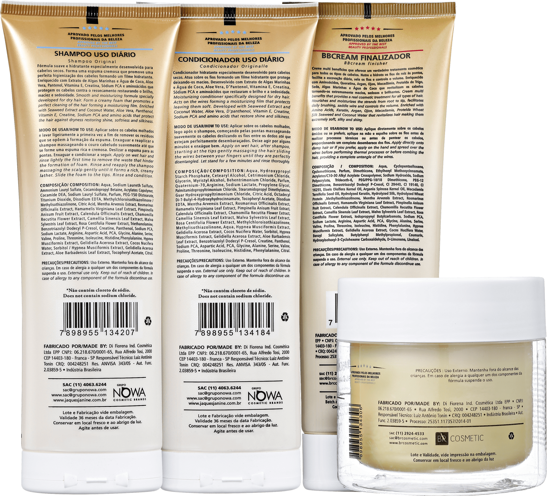 Jacques Janine Professionnel Uso Diário BB Cream Kit (4 Produtos)