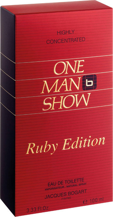 One Man Show Ruby Edition Jacques Bogart Eau de Toilette - Perfume Masculino 100ml