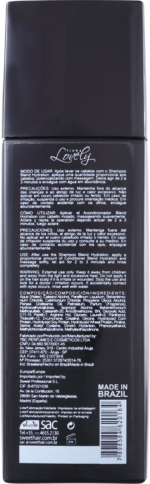 Sweet Hair Lovely Blend Hydration - Condicionador 250g