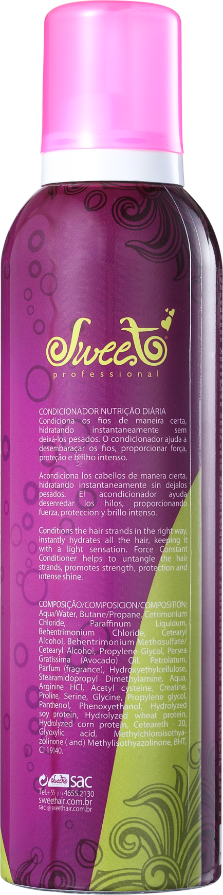 Sweet Hair Corazón de Melón Nutrição Diária - Condicionador 260ml