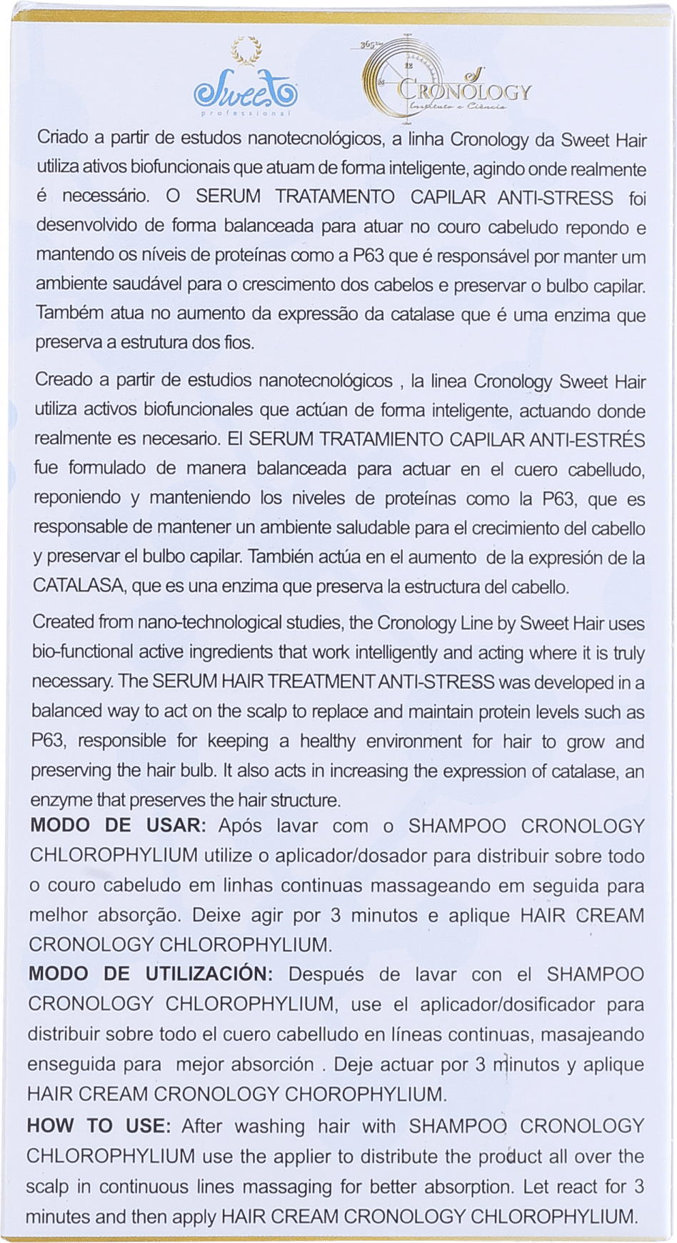 Sweet Hair Cronos Anti-Stress - Sérum 30ml