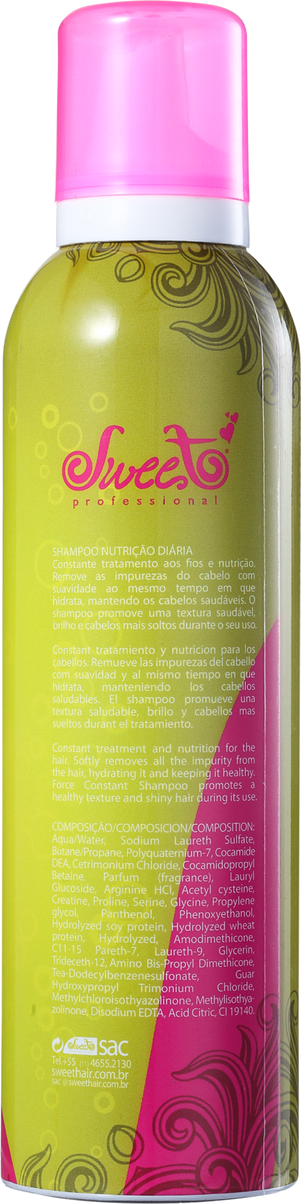 Sweet Hair Corazón de Melón Nutrição Diária - Shampoo 260ml