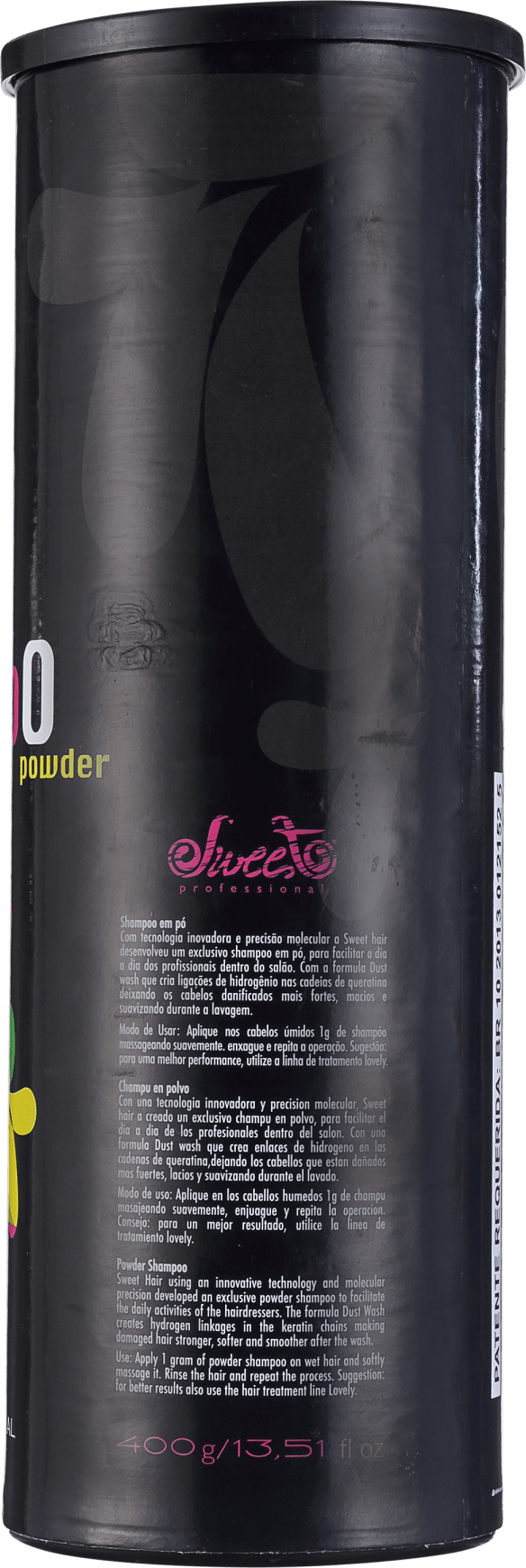 Sweet Hair Merci Shampóo Powder - Shampoo em Pó 400g
