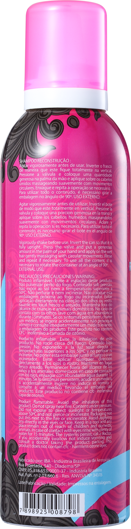 Sweet Hair Corazón de Melón Reconstrução - Shampoo 260ml