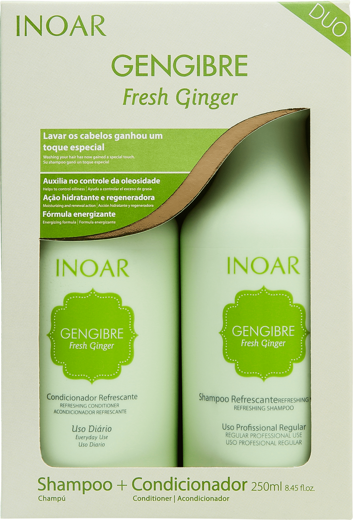 Inoar Gengibre Fresh Ginger Kit (2 Produtos)
