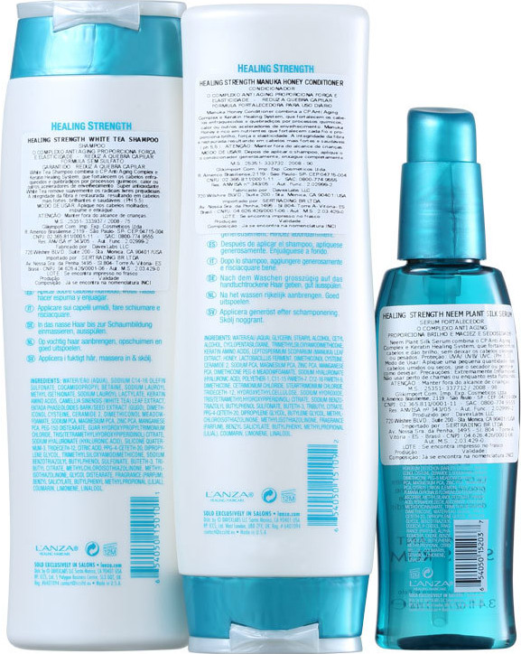L'Anza Healing Strength Anti-Aging Kit (3 Produtos)