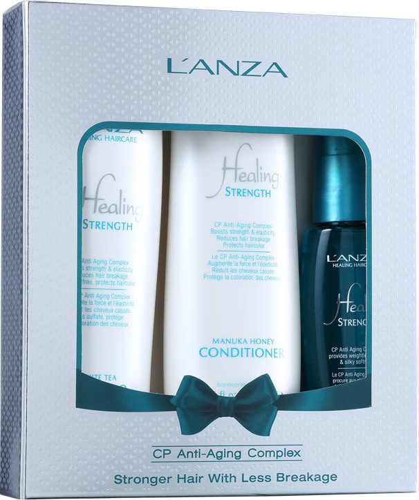 L'Anza Healing Strength Anti-Aging Kit (3 Produtos)