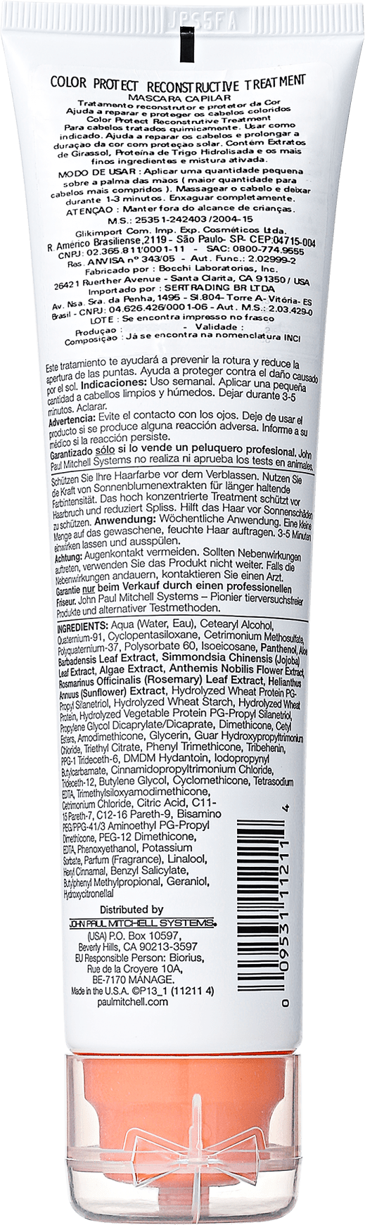 Paul Mitchell Color Care Reconstructive Treatment - Tratamento Reconstrutivo 150ml