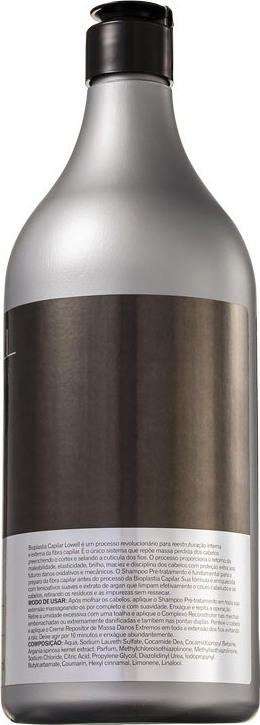 Lowell Bioplastia Pré-Tratamento - Shampoo 1000ml