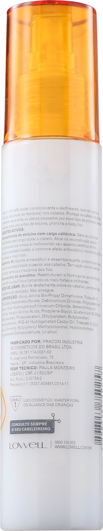 Lowell Effects Proteína Defrisante - Leave-In 100ml