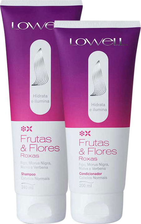 Lowell Frutas & Flores Roxas Duo Kit (2 Produtos)