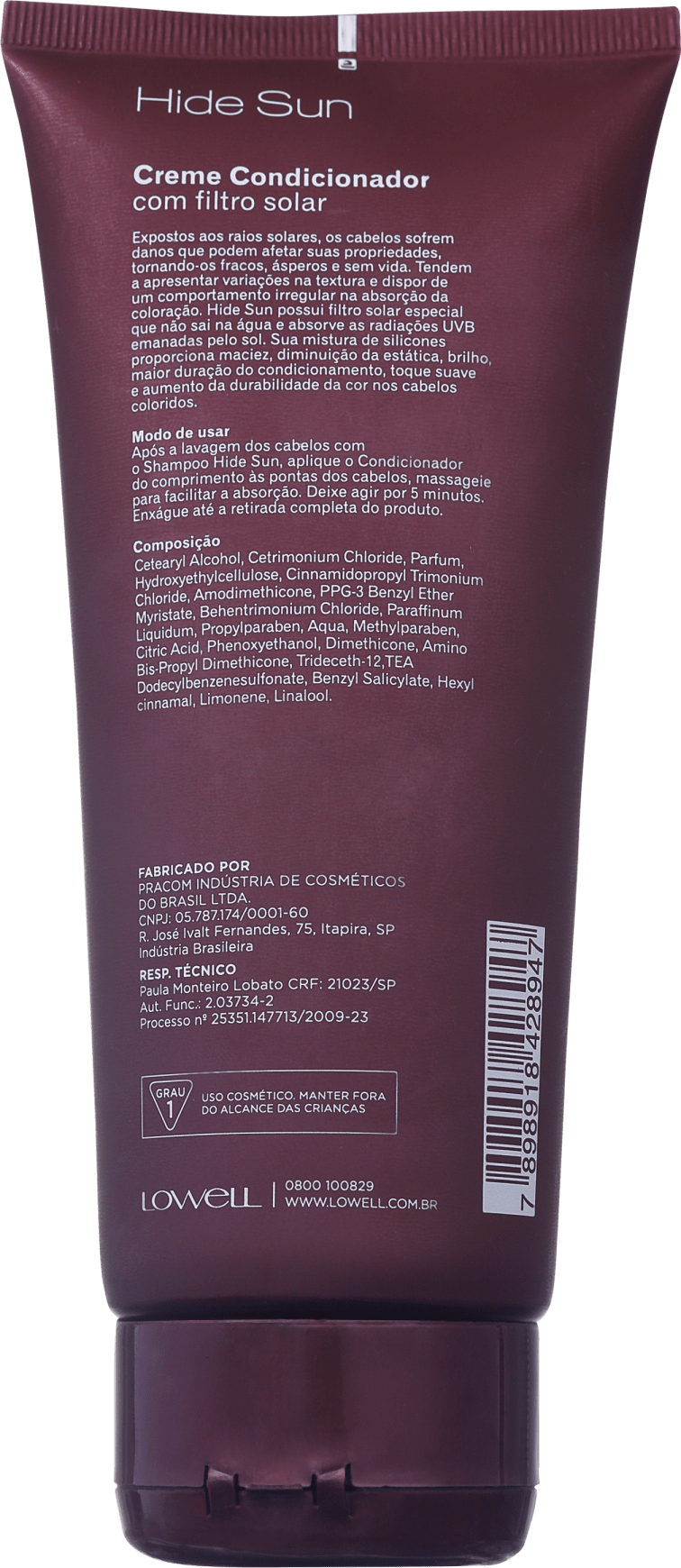 Lowell Hide Sun - Condicionador 200ml