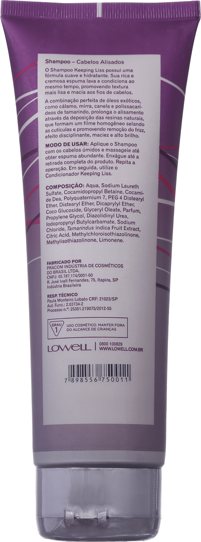 Lowell Keeping Liss - Shampoo 240ml