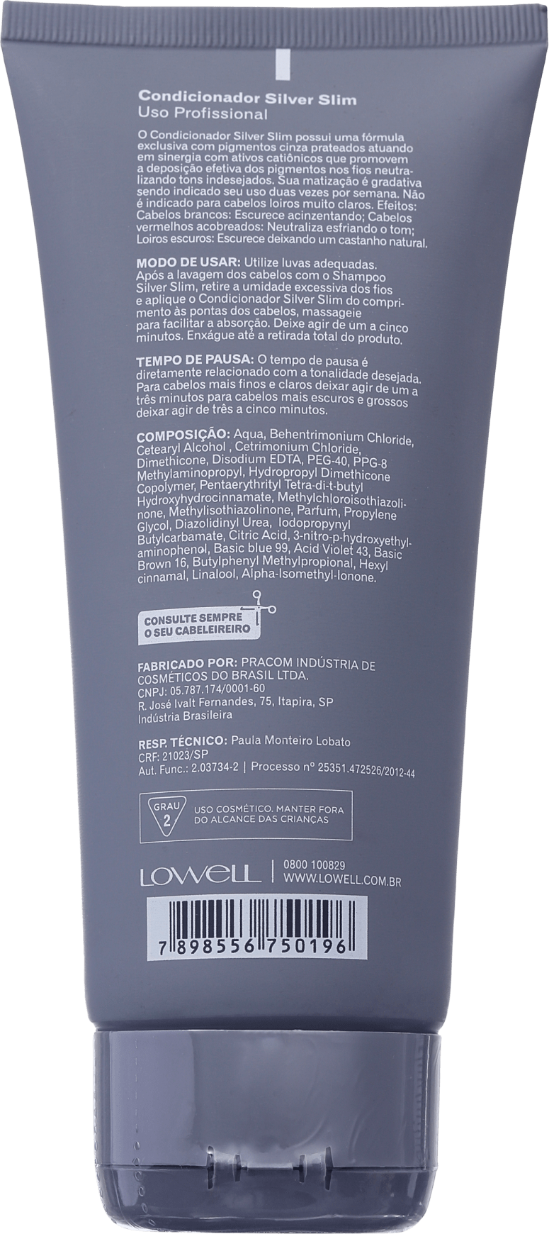 Lowell Silver Slim - Condicionador 200ml