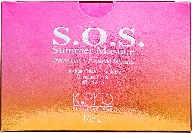 K.Pro Sos Summer Masque - Máscara de Tratamento 165g