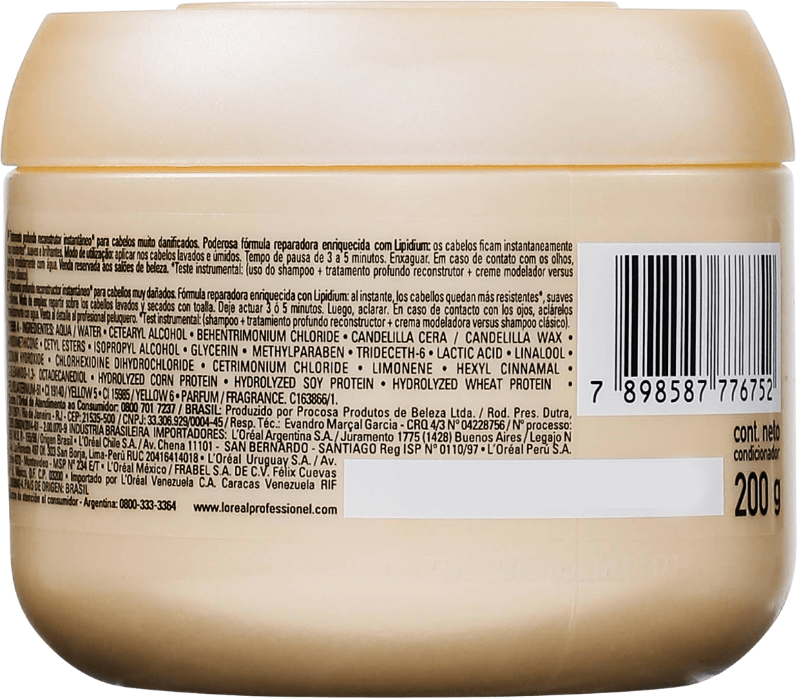 L'Oréal Professionnel Absolut Repair Cortex Lipidium Instant Reconstructing Masque - Máscara 200g