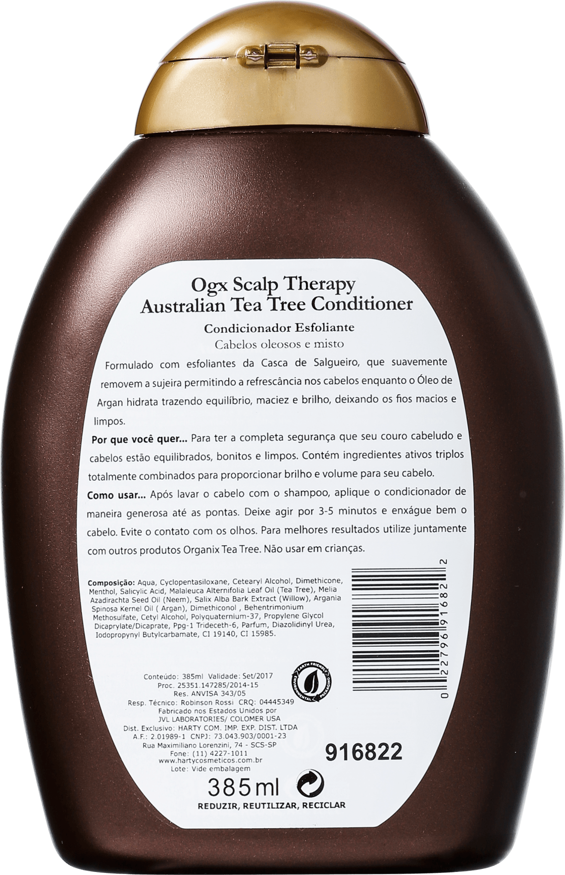 Organix Australian Teatree Conditioner - Condicionador 385ml