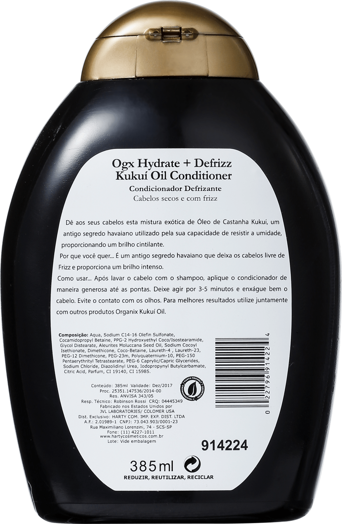 Organix Kukuí Oil Conditioner - Conditioner 385ml