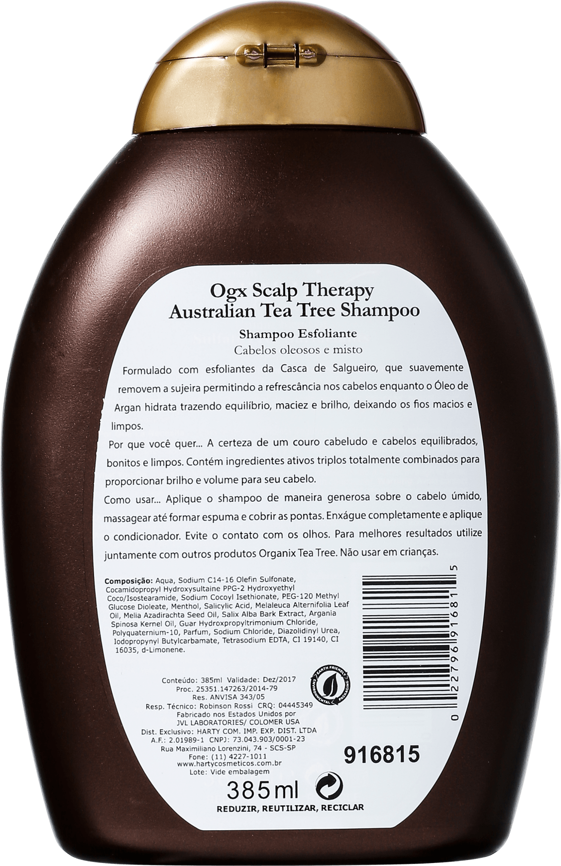 Organix Australian Teatree - Shampoo 385ml