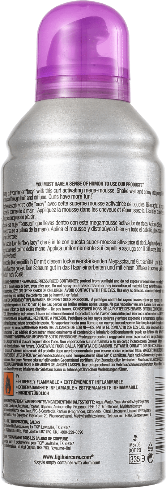 TIGI Bed Head Foxy Curls - Ativador de Cachos 250ml
