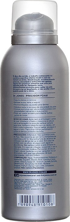 Dr. Jones Precision Foam - Espuma de Barbear 160ml