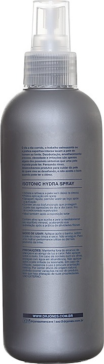Dr. Jones Isotonic Hydra Spray - Hidratante Corporal 200ml