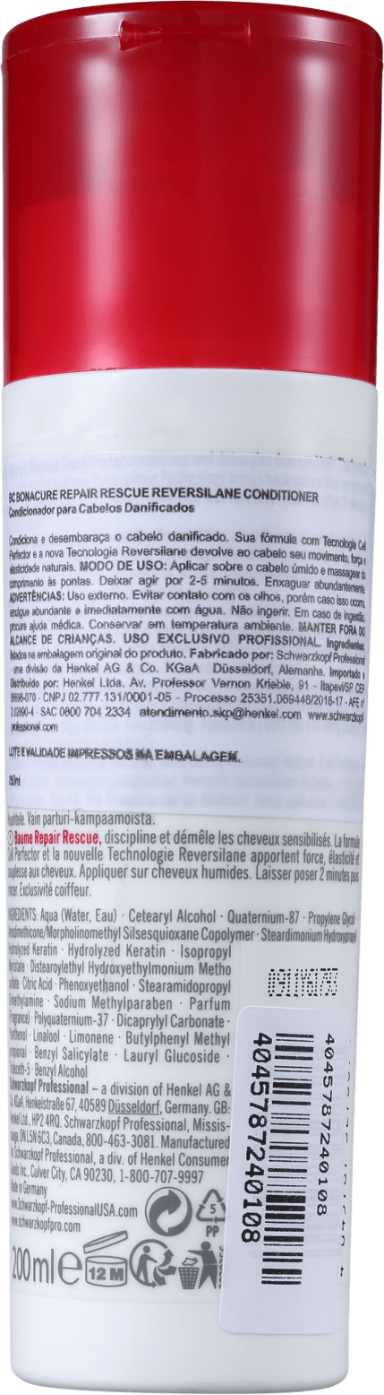 Schwarzkopf Professional BC Bonacure Repair Rescue Conditioner - Condicionador 200 ml