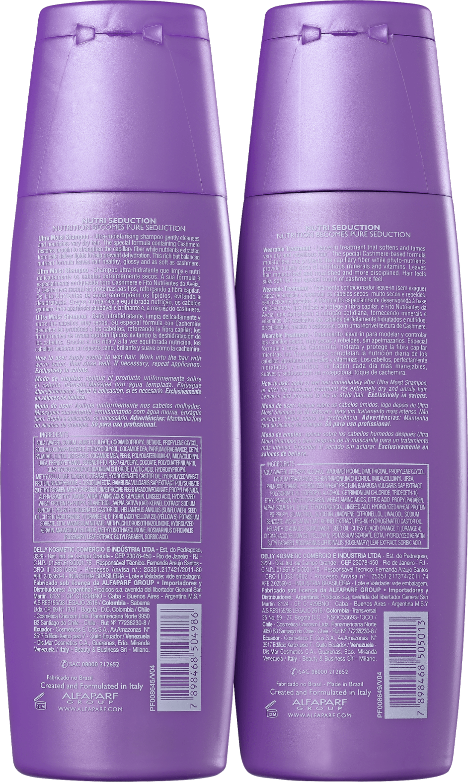 Alfaparf Nutri Seduction Moistwear Duo Kit (2 Produtos)