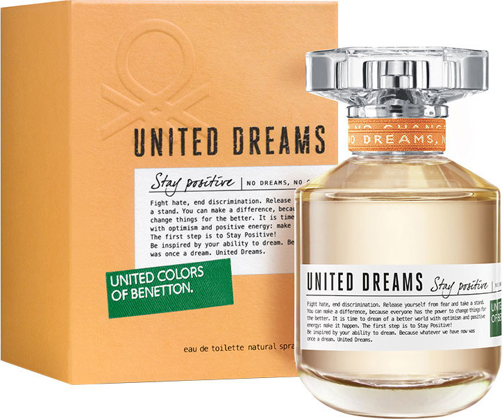 United Dreams Stay Positive Benetton Eau de Toilette - Perfume Feminino 50ml