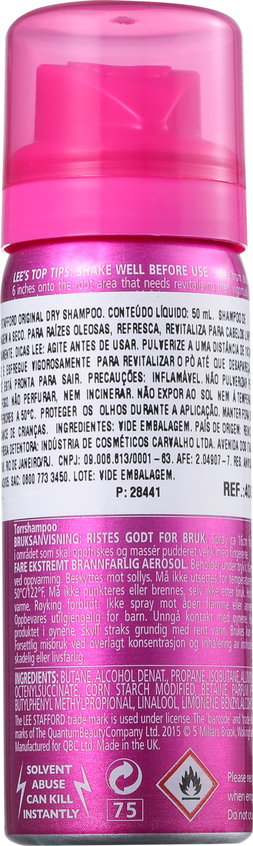 Lee Stafford Original Dry - Shampoo a Seco 50ml