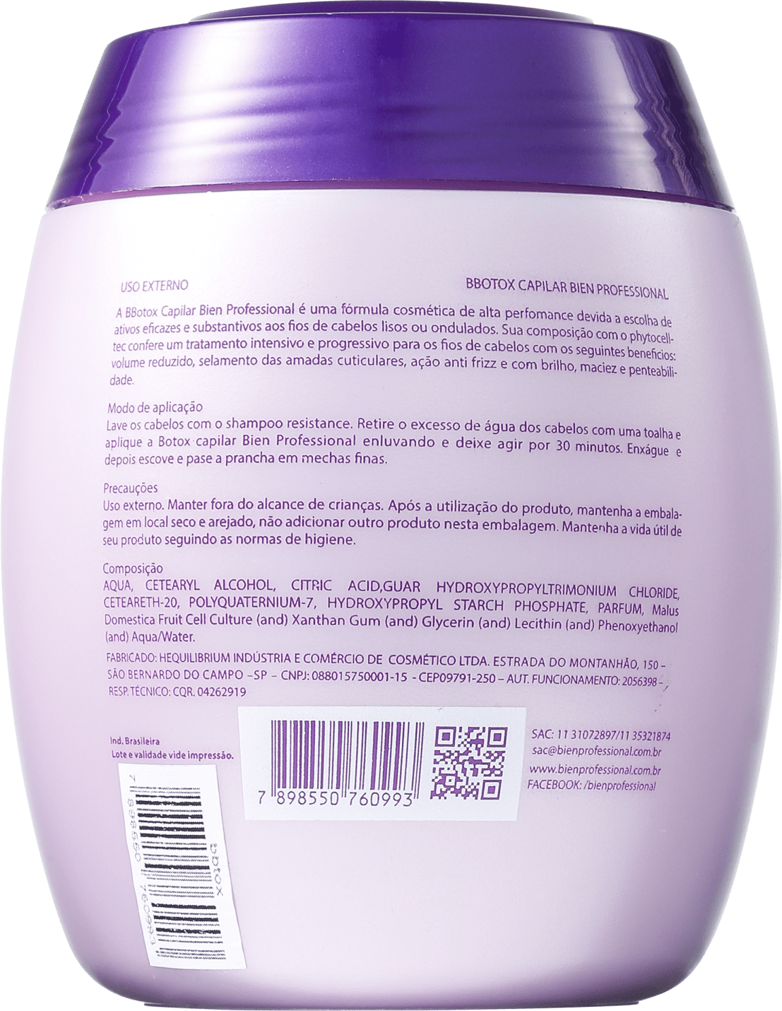 Bien Professional Resistance BBtox Capilar - Tratamento 1000g