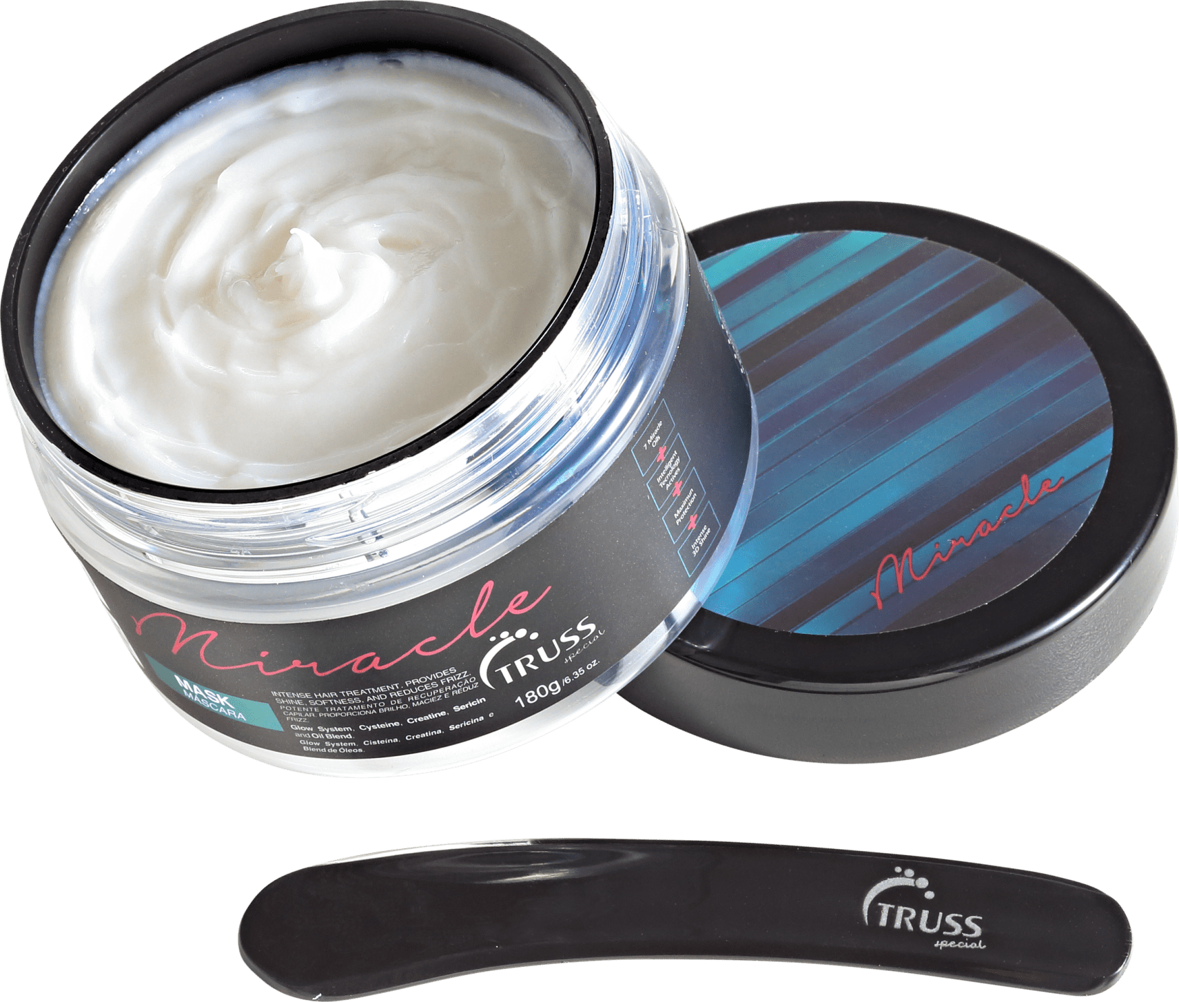 Truss Miracle Microspheres Emerald Kit (2 Produtos + Cumbuca + Espátula)