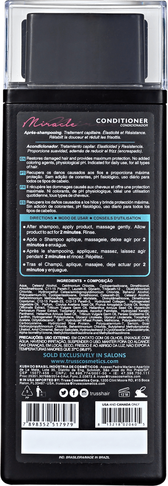 Truss Miracle - Condicionador 300ml