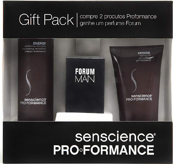 Senscience Pro Formance Energy Design Forum Kit (2 Produtos + Perfume)