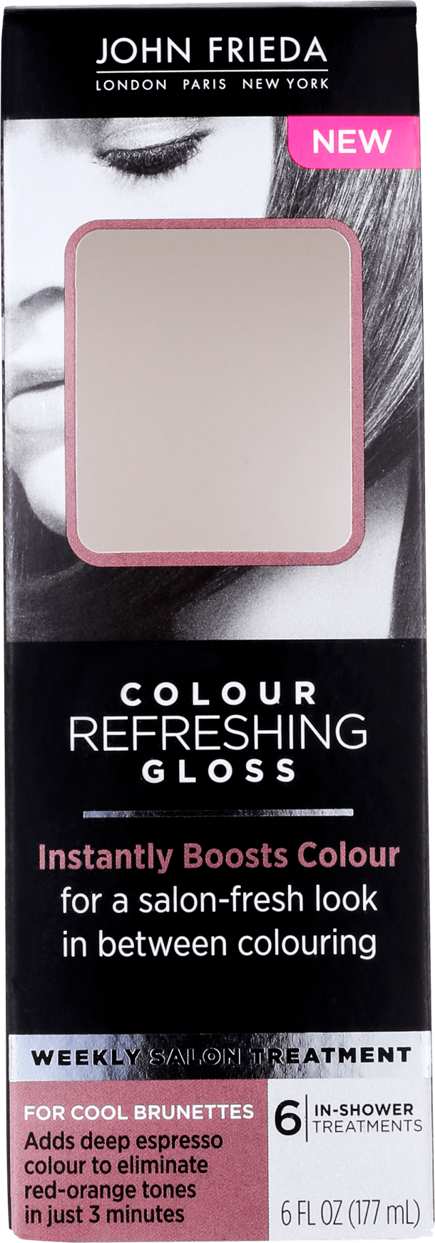 John Frieda Colour Refreshing Gloss For Cool Brunettes - Realçador da Cor 177ml