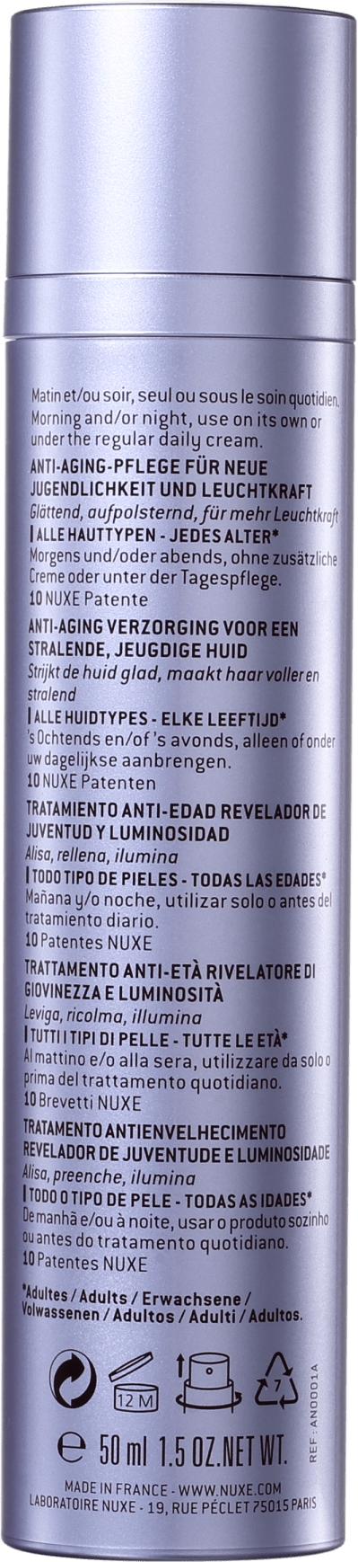 Nuxe llence Éclat - Creme para Rugas e Anti-Idade 50ml
