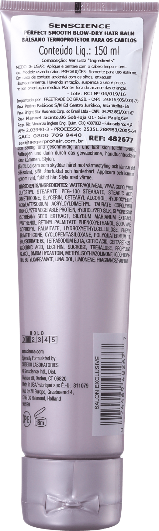 Senscience Perfect Smooth Blow-Dry Hair Balm - Protetor Térmico 150ml