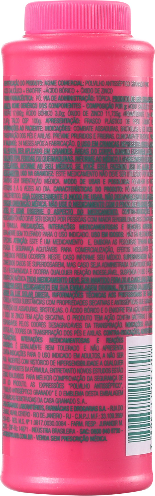 Granado Antisséptica Pink Polvilho Antisséptico - Talco 100g