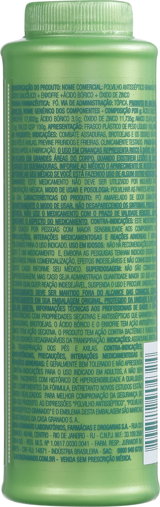 Granado Antisséptica Fresh Polvilho Antisséptico - Talco 100g