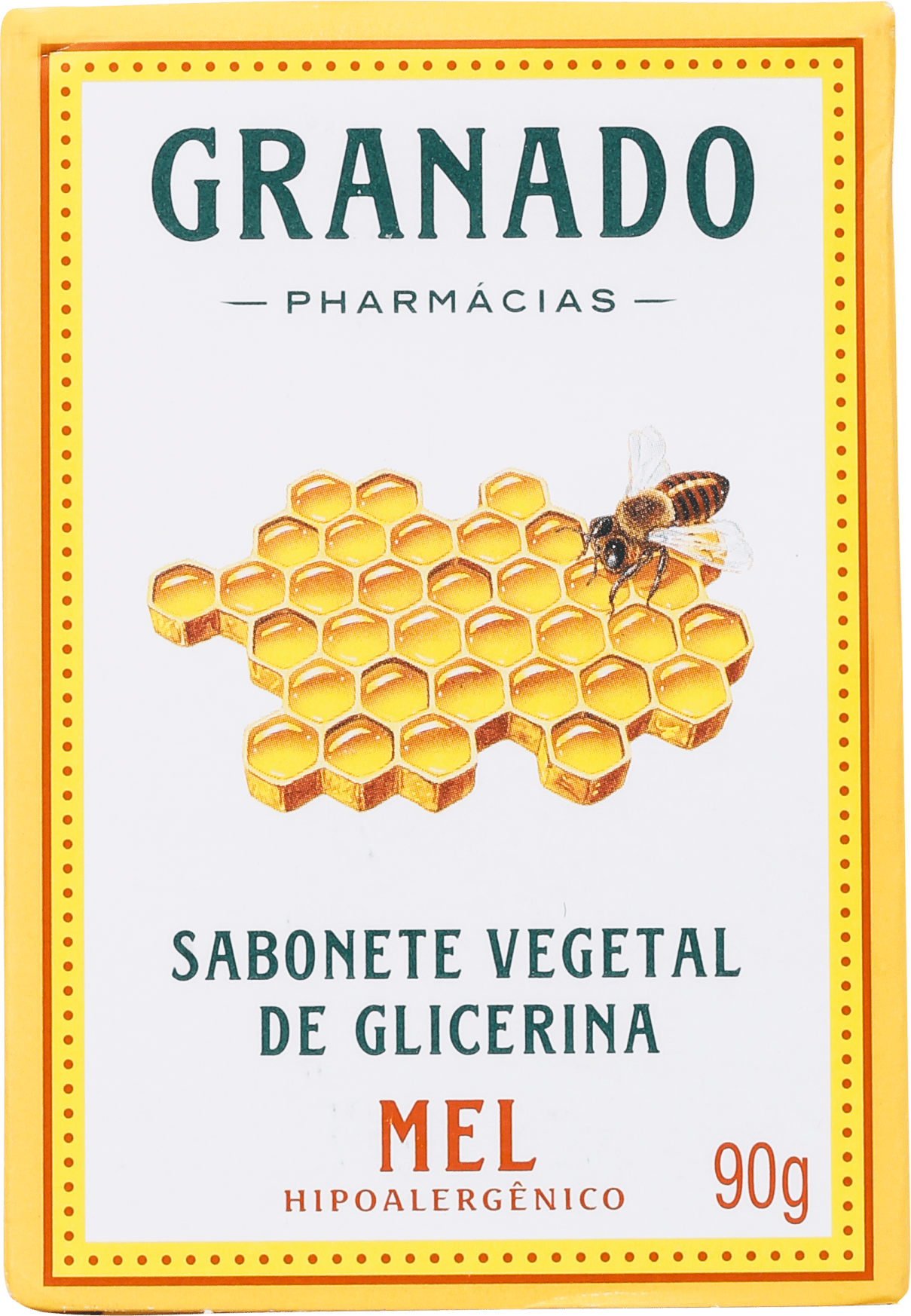 Granado Sabonete Vegetal de Glicerina e Mel - Sabonete em Barra 90g