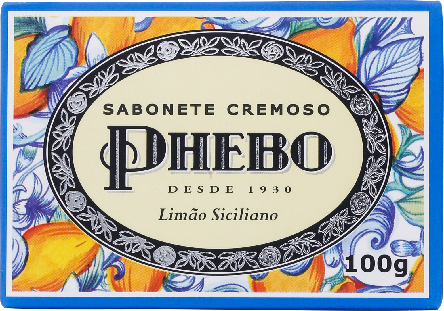Phebo Mediterrâneo Limão Siciliano - Sabonete em Barra 100g