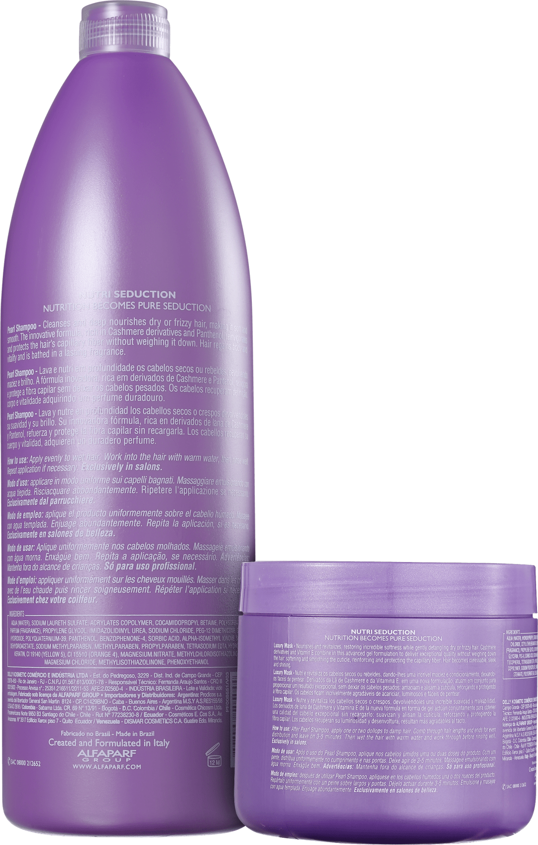 Alfaparf Nutri Seduction Essential Nutrition Duo Salon Kit (2 Produtos)