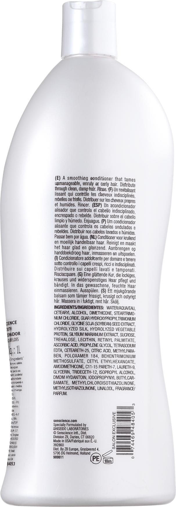 Senscience Smooth Conditioner - Condicionador 1000ml