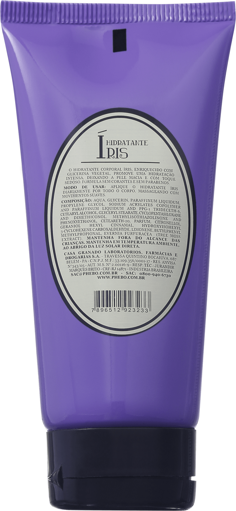 Perfumaria Phebo Hidratante Íris - Loção Hidratante Corporal 180ml