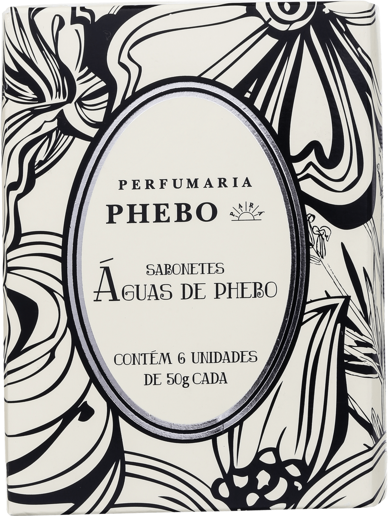 Kit Águas de Phebo - Sabonetes em Barra 6x50g
