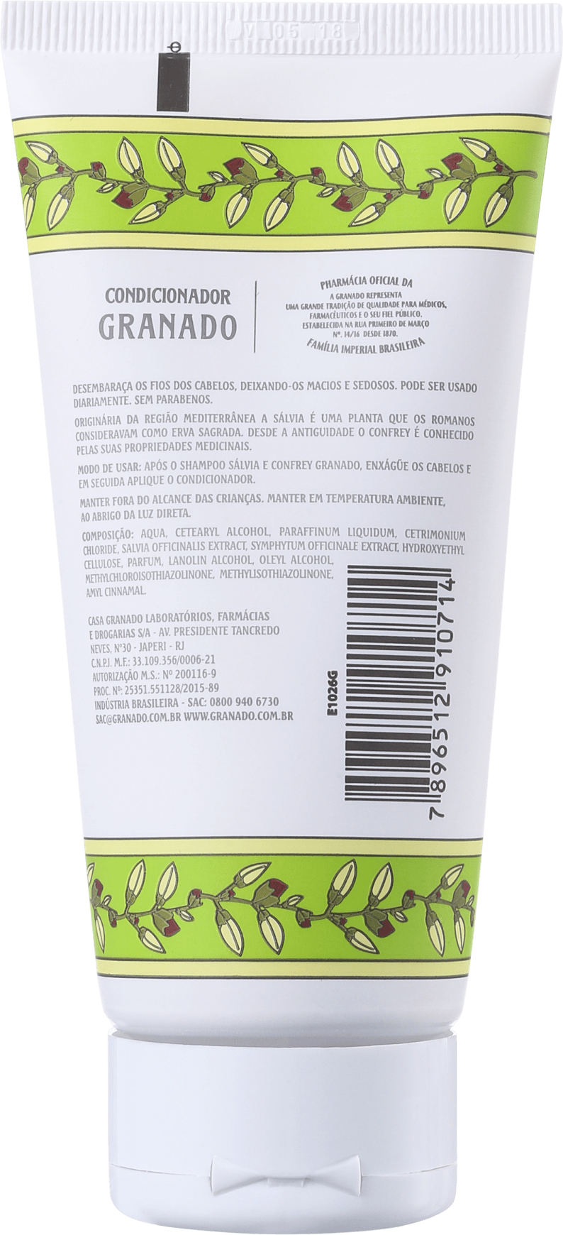Granado Terrapeutic Sálvia e Confrey - Condicionador 180ml