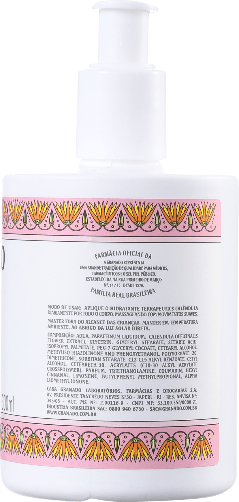 Granado Terrapeutics Calêndula - Creme Hidratante Corporal 300ml