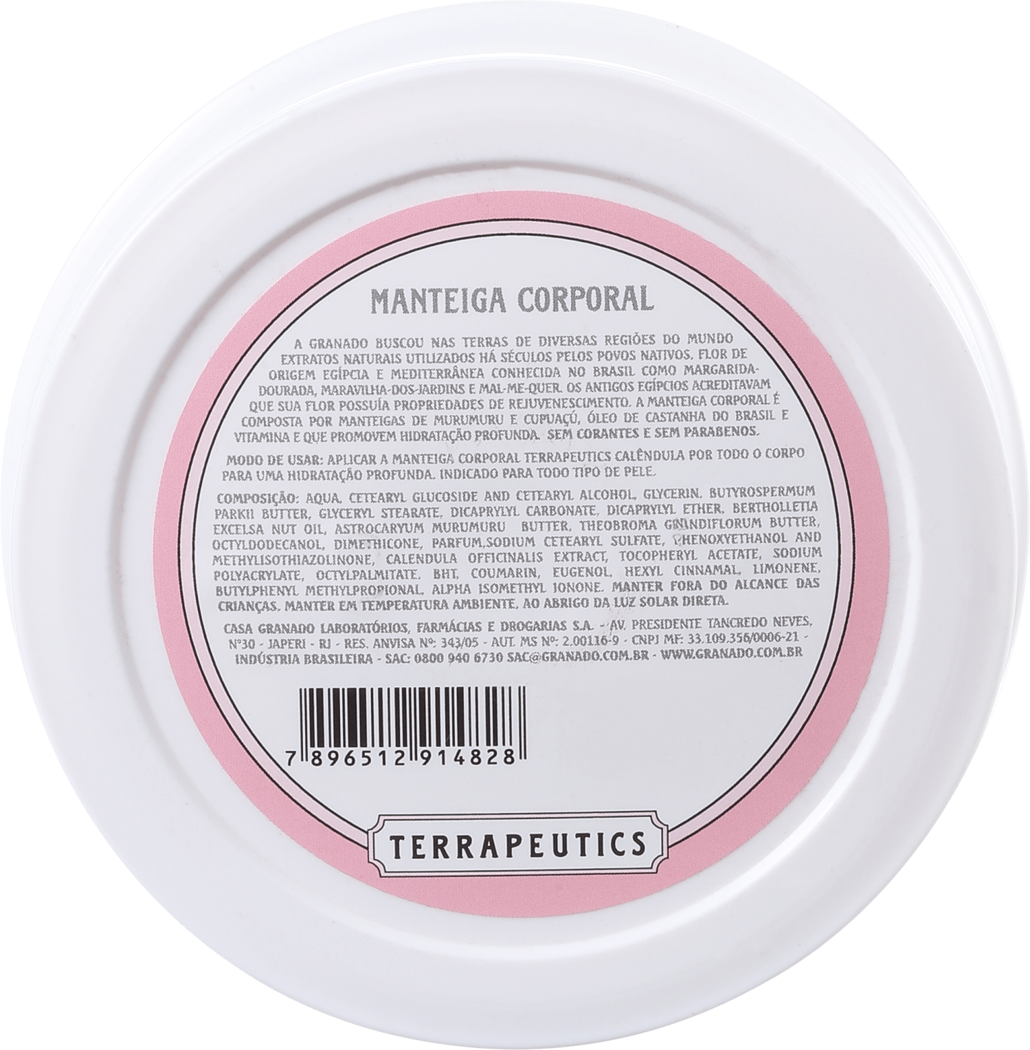 Granado Terrapeutics Calêndula - Manteiga Hidratante Corporal 200g