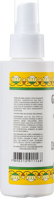 Granado Terrapeutics Castanha do Brasil Suavizante - Óleo Hidratante Corporal 120ml
