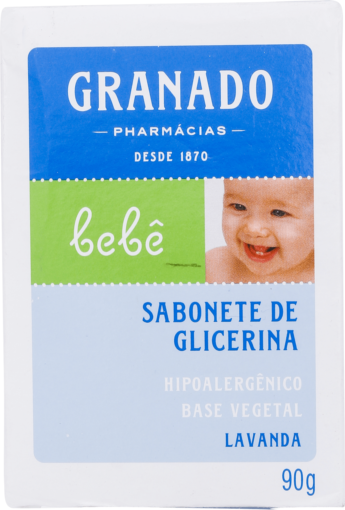 Granado Bebê Glicerina Lavanda - Sabonete em Barra 90g